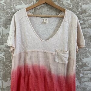 Free People sundial ombré shirt.